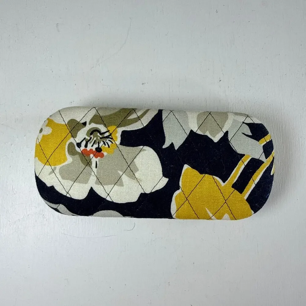 Vera Bradley Dogwood Floral Hard Shell Eyeglass Sunglasses Clamshell Case
